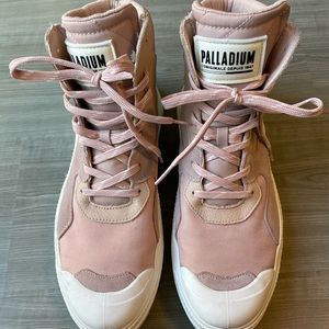 Men’s Palladium Pink High Top Sneakers
